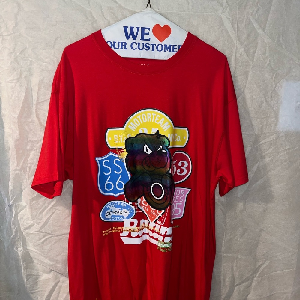 Red Graphic T-Shirt